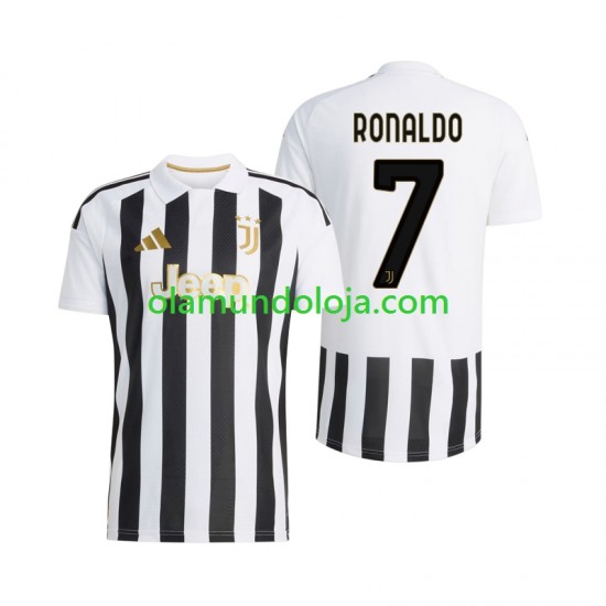Camisola Juventus Cristiano Ronaldo 7 Homem Equipamento Primeiro 2026-2027 Manga Curta